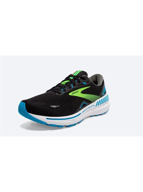 adrenaline gts 23 BROOKS | 1103911D006BLACK/HAW AIIAN O CEAN/GREEN